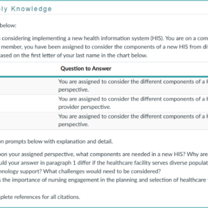 NR361 Week 2 Discussion: Technology in Healthcare