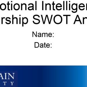 NR447 Week 4 Assignment: Emotional Intelligence