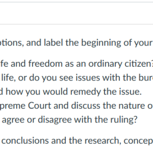 POLI330N Week 6: A Bloated Bureaucracy and an Inclusive Supreme Court