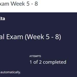 MATH225N Week 8: Final Exam Week 5 - 8