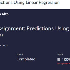 Predictions Using Linear Regression