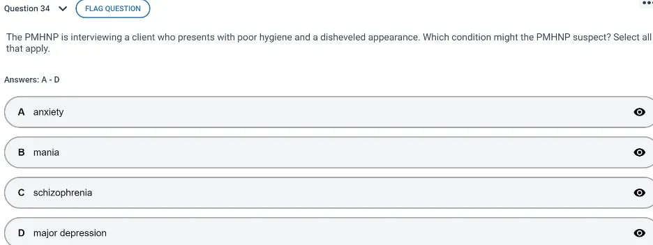 NR548 WEEK 6 EXAM 3