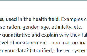 MATH225N Week 1: Basic Statistics Data Used in Everyday Life