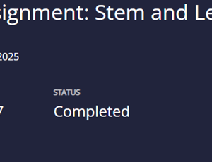 MATH225N Week 2 Stem and Leaf Plots