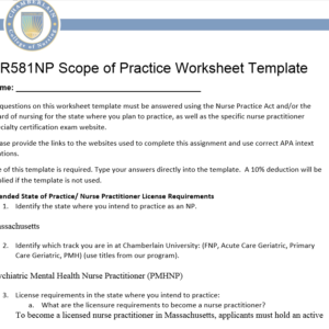 NP Scope of Practice