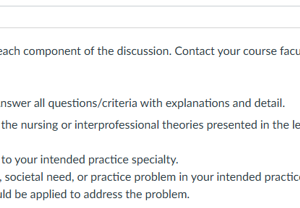 Nursing or Interprofessional Theories