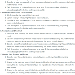 NR393 Week 4 Assignment: Repeating History