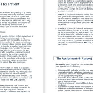 Special Considerations for Patient Populations Paper