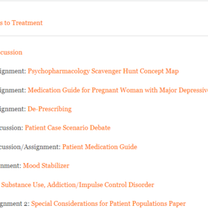 Approaches to Treatment