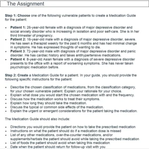 Medication Guide for Pregnant Woman with Major Depressive Disorder and Social Anxiety