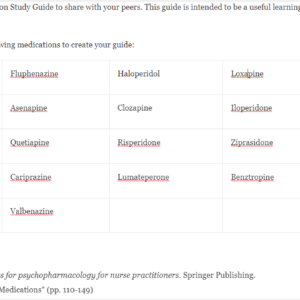 Patient Medication Guide