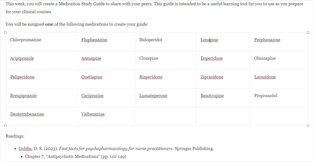 Patient Medication Guide
