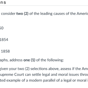 Stepping Stones to the Civil War