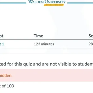 NURS-6501C Week 6 Midterm Exam