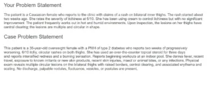 NURS-6512 Week 4 Assignment: I-HUMAN PATIENTS CASE STUDY: EVALUATING AND MANAGING INTEGUMENTARY CONDITIONS
