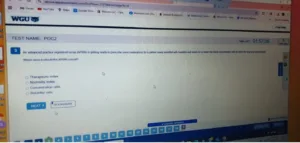 D116: Advanced Pharmacology for the Advanced Practice Nurse