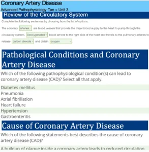 NR507 Week 2 Cardiovascular Disorders