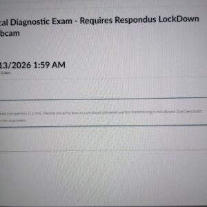 NR511 FNP Pre-Clinical Diagnostic Exam Sept 2026