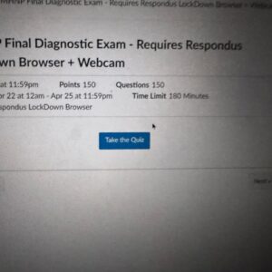 NR668 PMHNP Final Diagnostic Exam