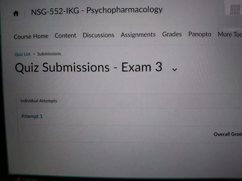 NSG-552 Exam 3 Aug 2026
