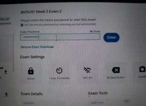 BIOS241 Week 5 Exam 2 (Oct 2026)
