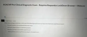 NR569 Week 2 CEA Pre-Clinical Diagnostic Exam