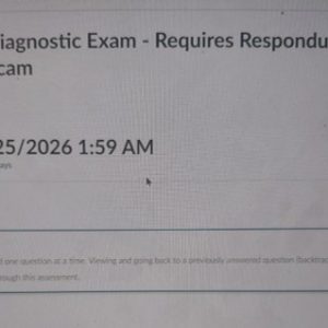 NR668 Week 8 PMHNP Final Diagnostic Exam (Oct 2026)