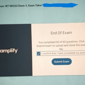 W7 NR222 Exam 3 (Oct 2026)