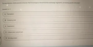 BIOS256 Week 8 Exam 3 (Oct 2026)